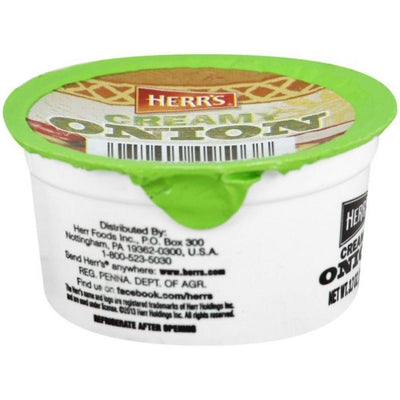 Herr's Creamy Onion Dip Cup 105g