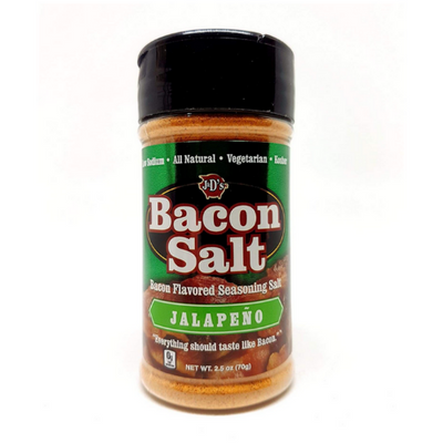 J&D's Jalapeno Bacon Salt, confezione di aroma al bacon grigliato aromatizzato all'jalapeno da 70g (4045484163169)