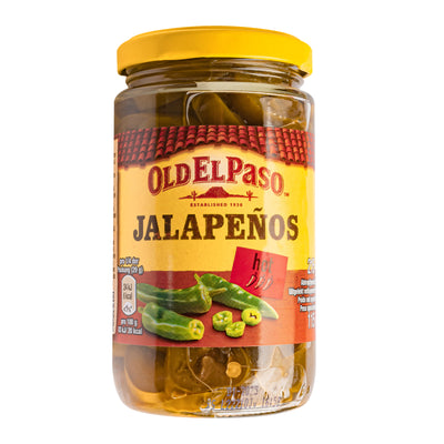 Confezione da 215g di peperoncini Old El Paso Jalapeños