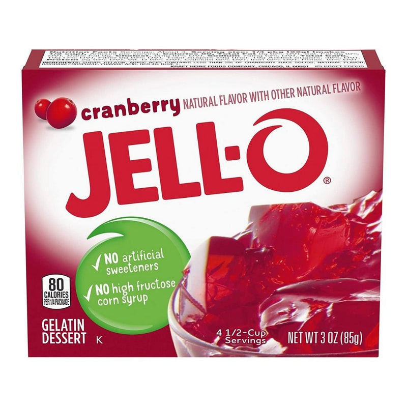 Jell-o Cranberry