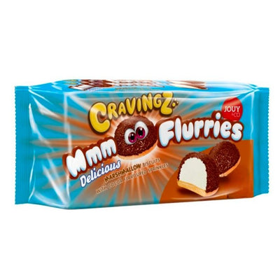 Confezione da 120g di biscotti ripieni di marshmallow e cioccolato Jouy&Co Cravingz Flurries Cocoa