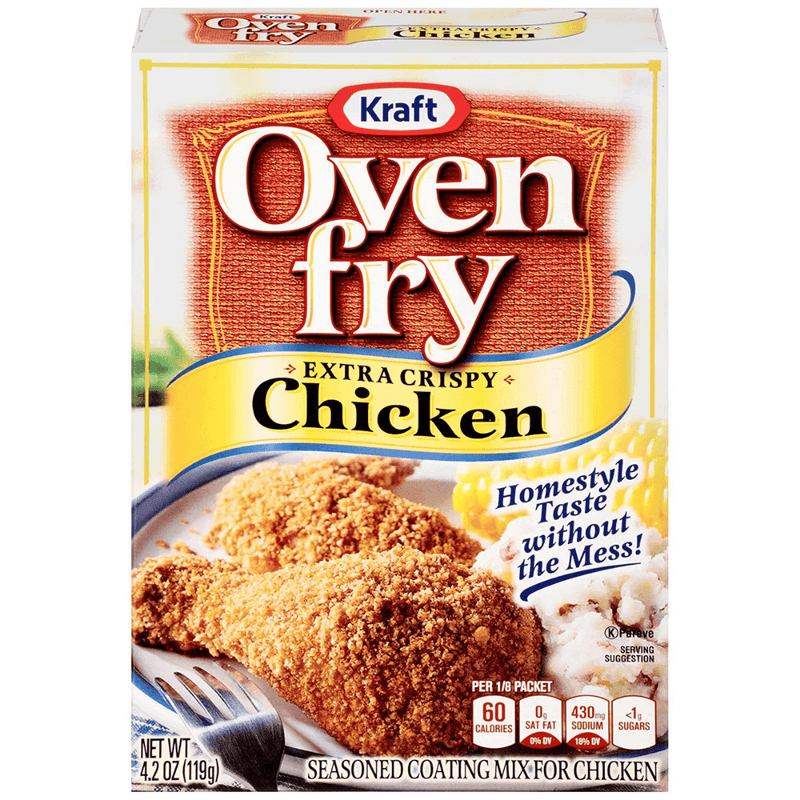 Oven Fry Extra Crispy Chicken, panatura per pollo da 119g (4751213166689)