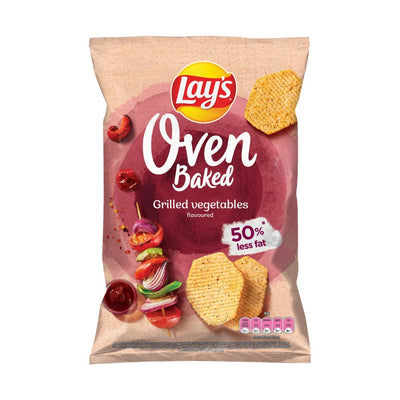 Lay's Oven Baked Grilled Vegetables Flavour