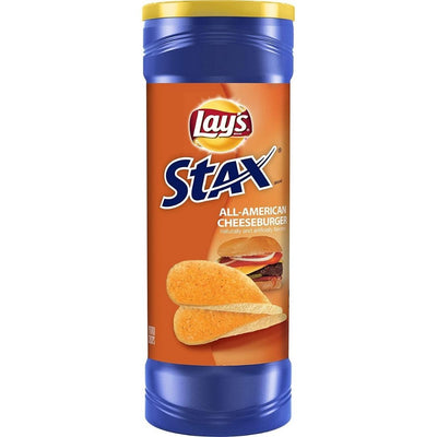 Lay's Stax All American Cheeseburger