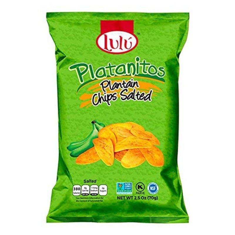 LuLu Platanitos Plantain Chips Salted