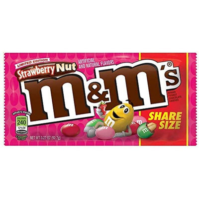 M&M's Strawberry Nut Limited Edition