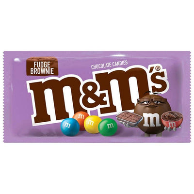 M&M's Fudge Brownie, m&m's con pezzi di brownie da 40g (4753612406881)