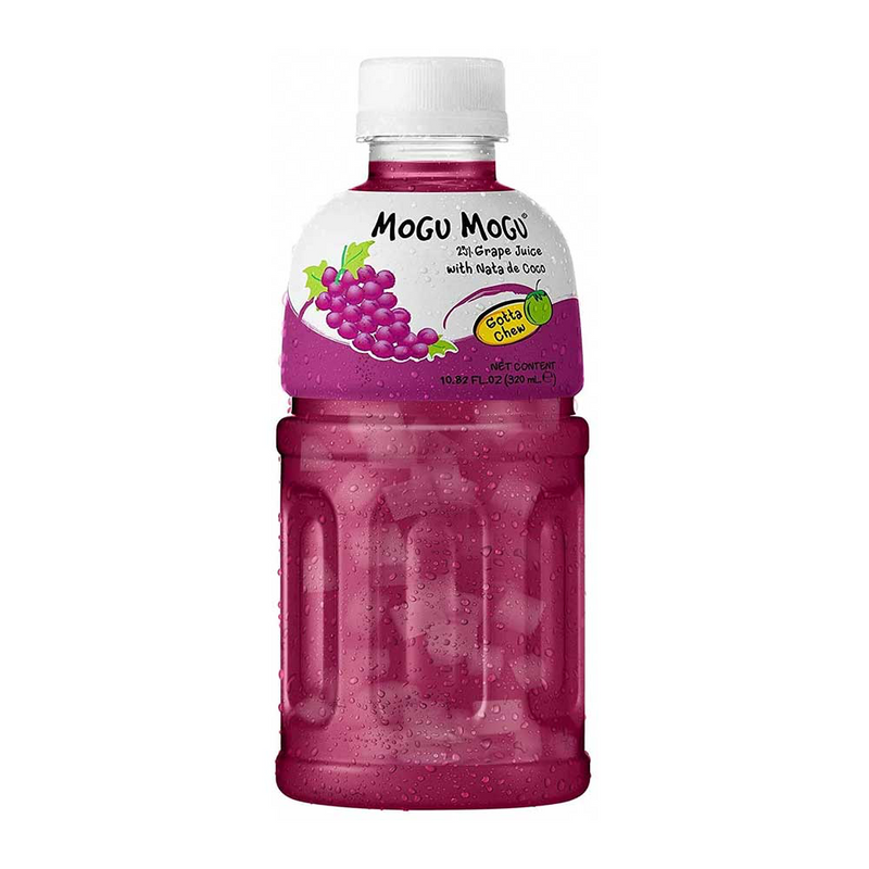 Mogu Mogu Grape Flavored Drink 320ml