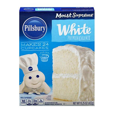 Pillsbury Moist Supreme White (3945388343393)