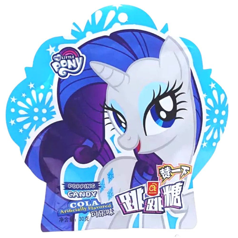 Confezione da 30g di caramelle scoppiettanti alla cola My Little Pony Popping Candy Cola,