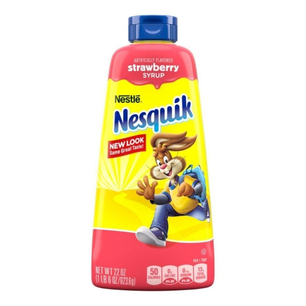 Nesquik Syrup Strawberry - sciroppo alla fragola da 623.6g