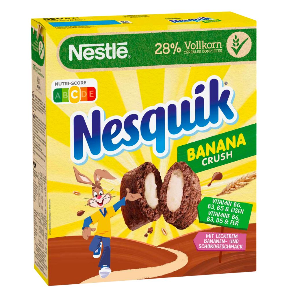 NESTLE NESQUIK CIOCCOLATO / FRAGOLA / SAPORE DI BANANA FRULLATO IN POLVERE  300g VASCA EUR 13,04 - PicClick IT