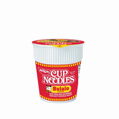 Confezione di Noodles Nissin Cup Noodle Bufalo Flavor da 40g