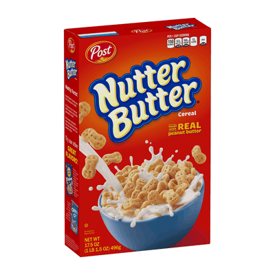 Nutter Butter Cereal, cereali al burro d'arachidi da 311g (2029344620641)