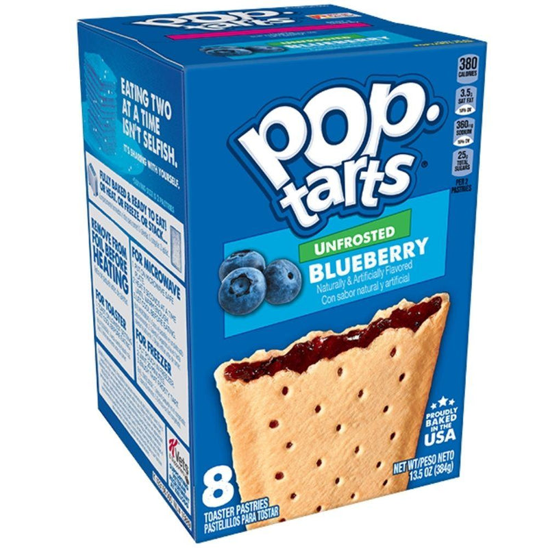 Pop Tarts Unfrosted Blueberry (4780565790817)