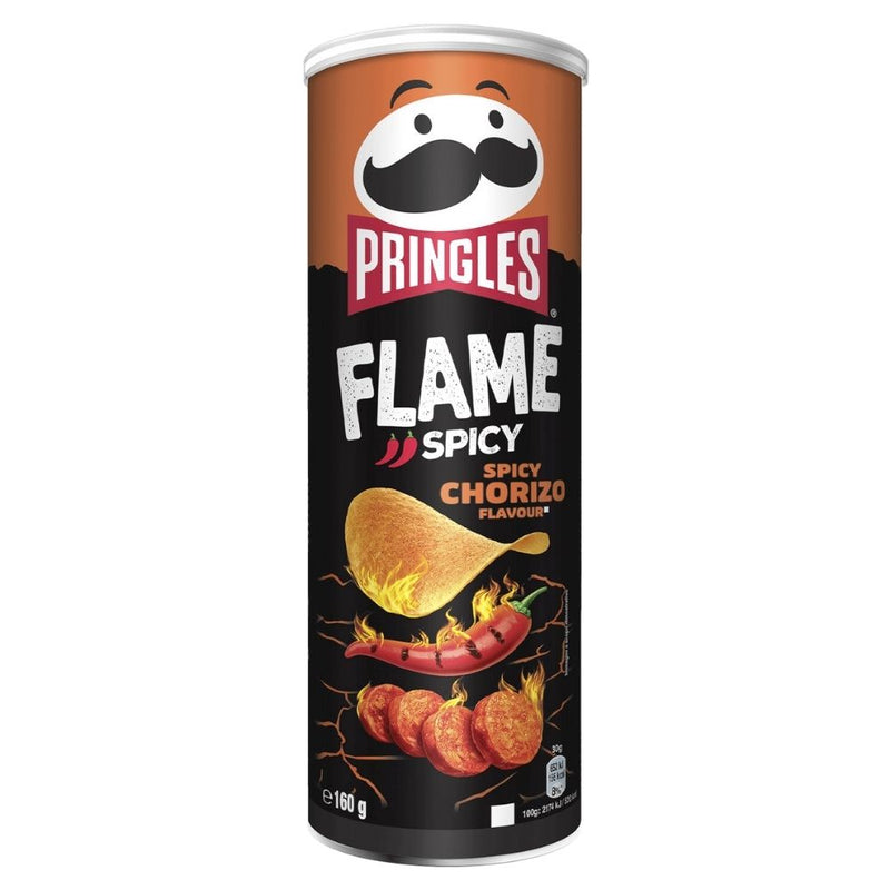 Pringles Flame Spicy Chorizo Flavour 160g