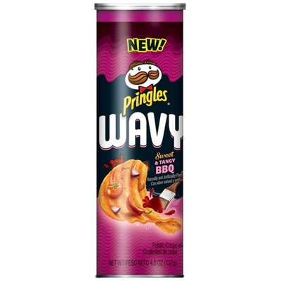 Pringles Wavy Sweet and Tangy BBQ