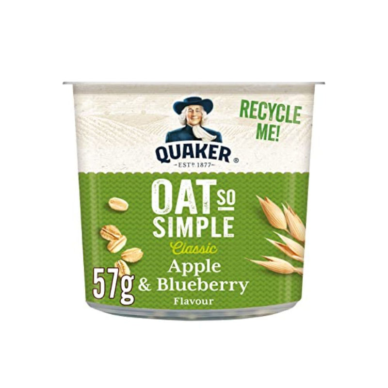 Quaker Oat So Simple Classic Apple&Blueberry 57g