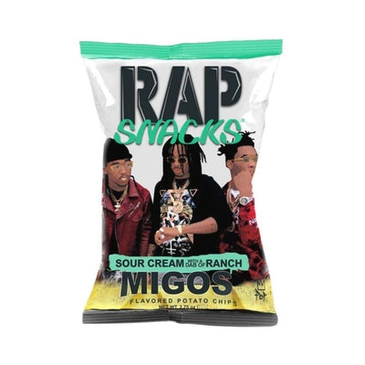 Rap Snack Sour Cream With Ranch Migos 28g