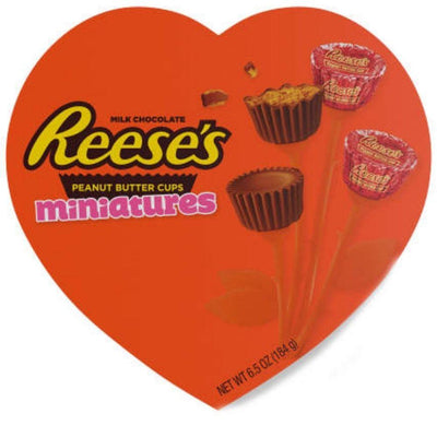 Reese's Peanut Butter Cup Miniatures Heart Box