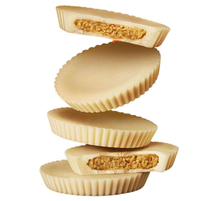 Reese's Peanut Butter Cups Thins White Chocolate, cioccolatini bianchi al burro d'arachidi da 87g