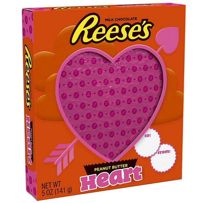 Reese's Peanut Butter Heart,cioccolatini a forma di cuore al burro d'arachidi da 141g