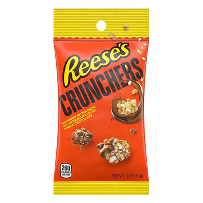 Reese's Crunchers, pezzetti di rachidi rivestiti da cioccolato al latte da 51g