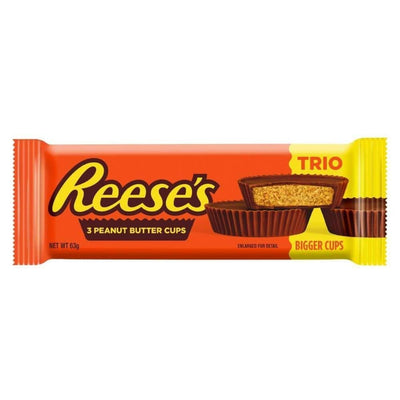 Reeses Peanut Butter Cup Trio, cioccolatini al burro d'arachidi da 63g