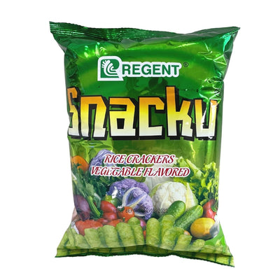 Regent Snacku Rice Crackers Vegetable Flavored