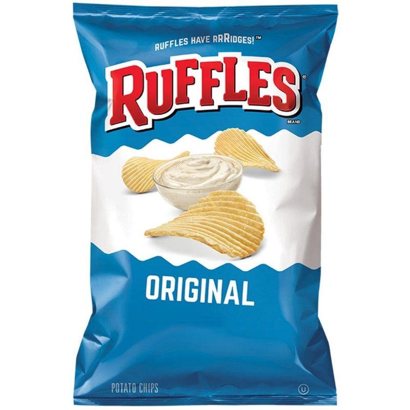 Ruffles Potato Chips Regular, (4780565332065)