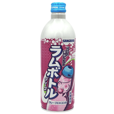 Sangaria Grape Ramune Soda, soda all'uva da 500ml