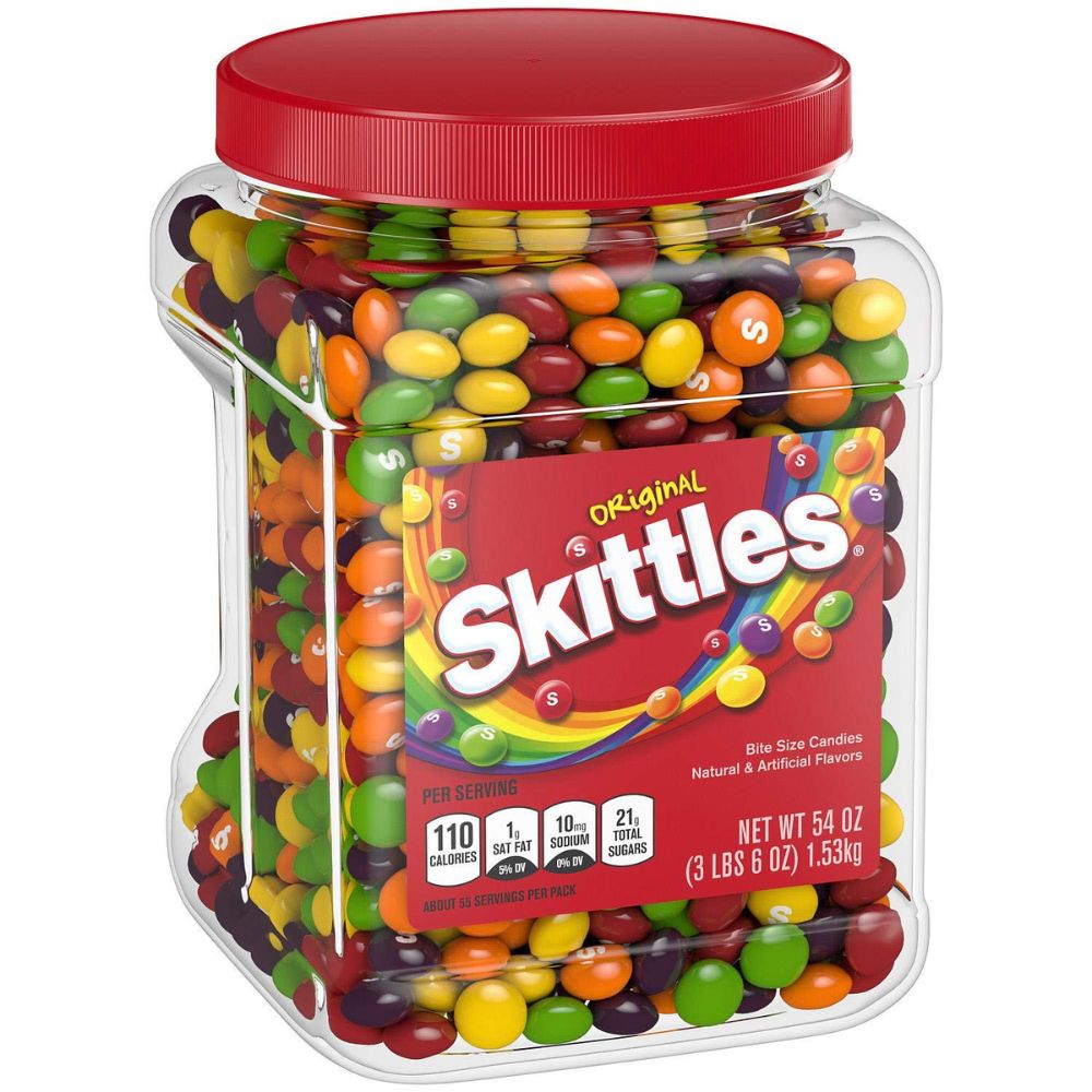 Skittles Jar - Caramelle Alla Frutta Da 1.53kg - American Uncle - Foto 12