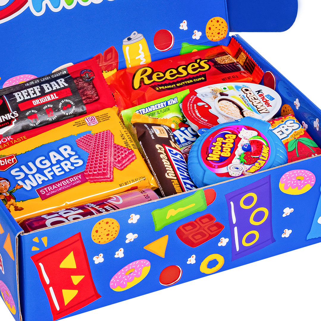 Sc Snack Box Snack box “Cool to be Happy”: scatola a sorpresa da 20 snack dolci ...