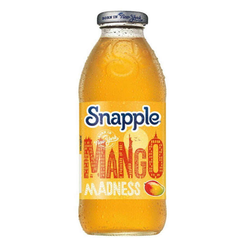 Snapple Mango Madness, bevanda al mango da 473ml (4415098912865)