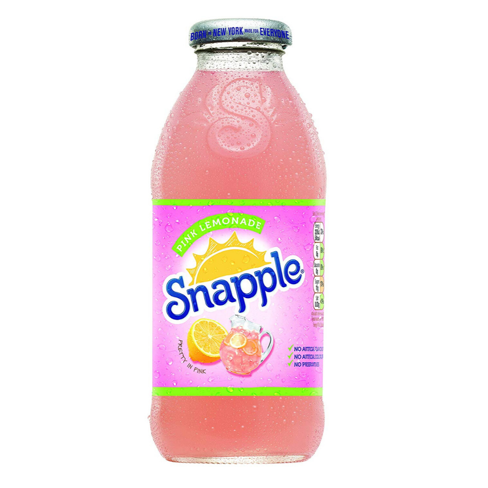Snapple Pink Lemonade - bevanda alla limonata rosa da 473 ml – American ...