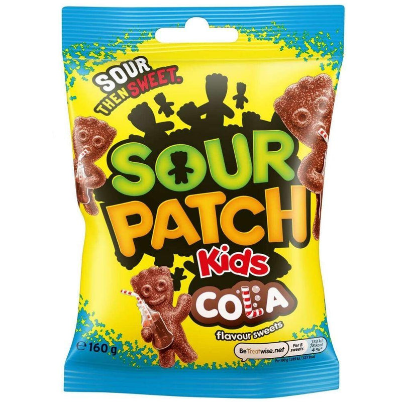 Sour Patch Kids Cola, caramelle gommose alla cola da 160g (4753603428449)