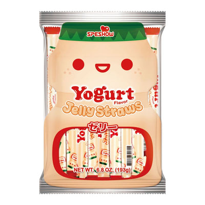 Yoghurt Flavor Jelly Straws 193g