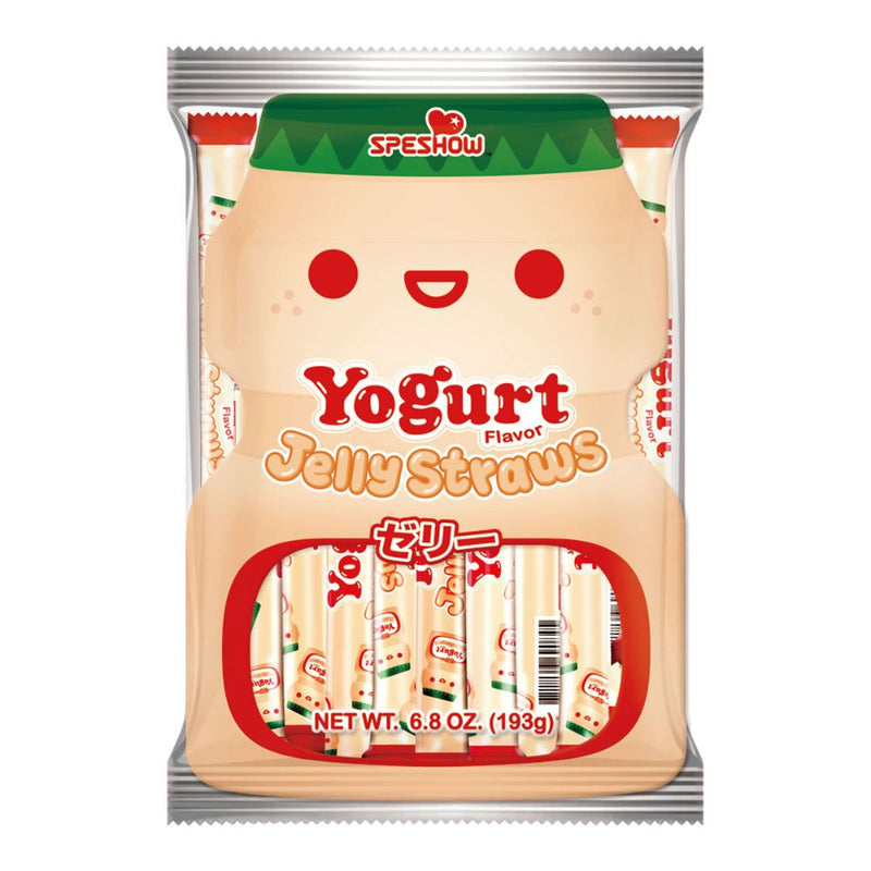 Yoghurt Flavor Jelly Straws 193g