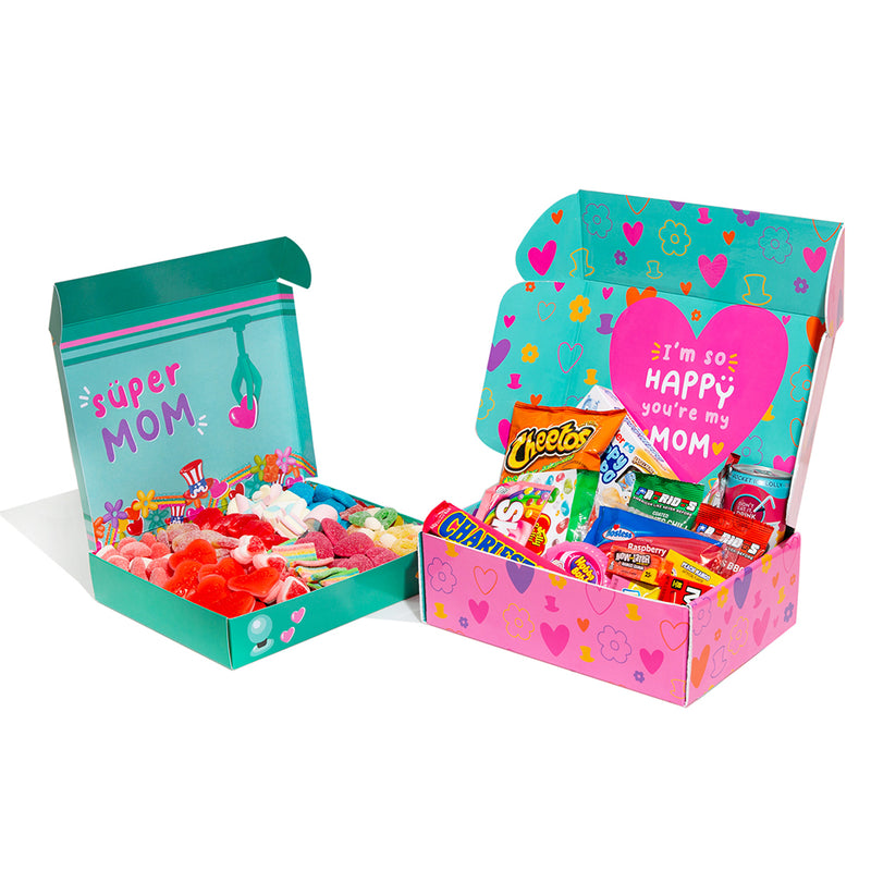 Candy Box - Super Mom Edition da 1kg a sorpresa + Snack Box - Super Mom Edition