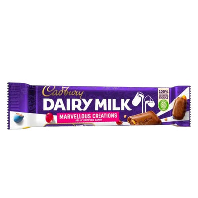 Barretta di cioccolato Cadbury Dairy Milk Marvellous Creations Popping Candy da 47g