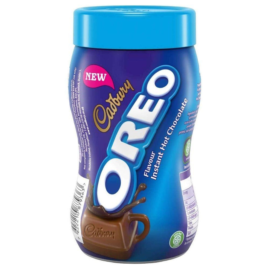 Cadbury Oreo Instant Chocolate, preparato istantaneo per cioccolata calda da 260g (4784093855841)