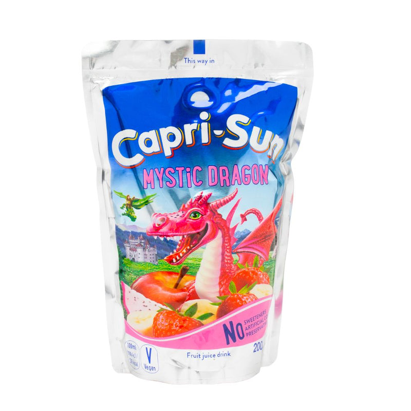 Confezione da 200ml di succo di frutta Capri Sun Mystic Dragon