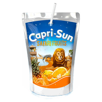 Confezione da 200ml di succo di frutta Capri Sun Safari Fruits