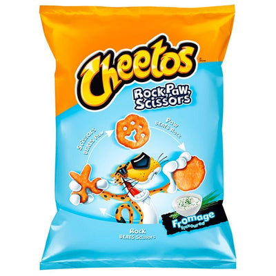 Cheetos Rock, Paw, Scissors Cheese, patatine al formaggio da 85g (4751213133921)