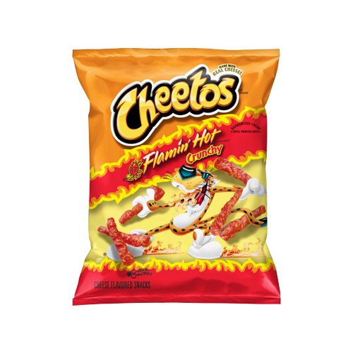 Cheetos Falmin'Hot Crunchy, patatine al formaggio piccante da 34g (4572859990113)