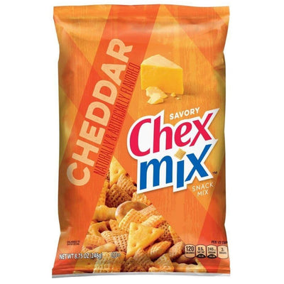Chex Mix Cheddar, pretzzel al formaggio da 248g (4720968466529)