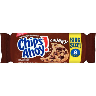Chips Ahoy! Chunky King Size, biscotti al cioccolato da 117g (4760285642849)