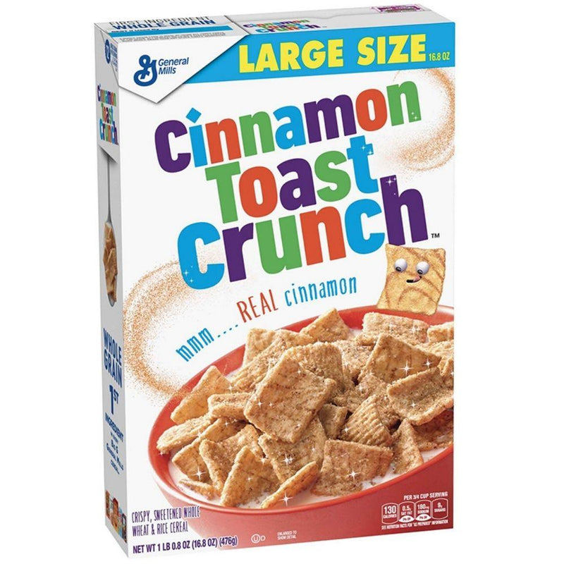 Cinnamon Toast Crunch Large Size, cereali alla cannella da 476g (4752679567457)
