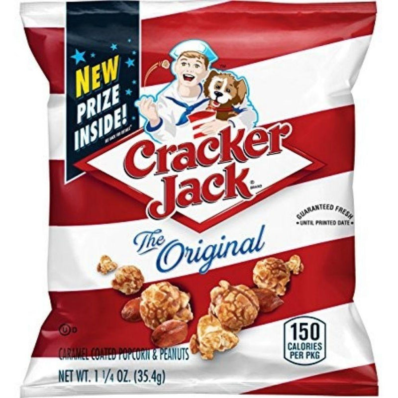 cracker jack original caramel coated popcorn & peanuts 35 g