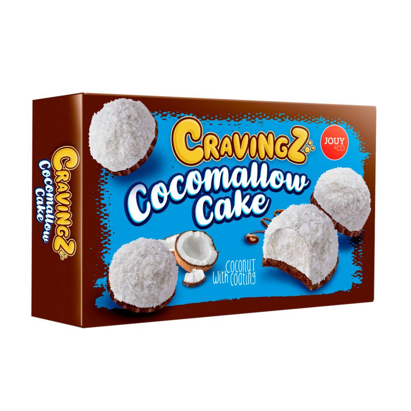 Cravingz Cocomallow Cake, biscotti di marshmallow con granella di cocco da 100g